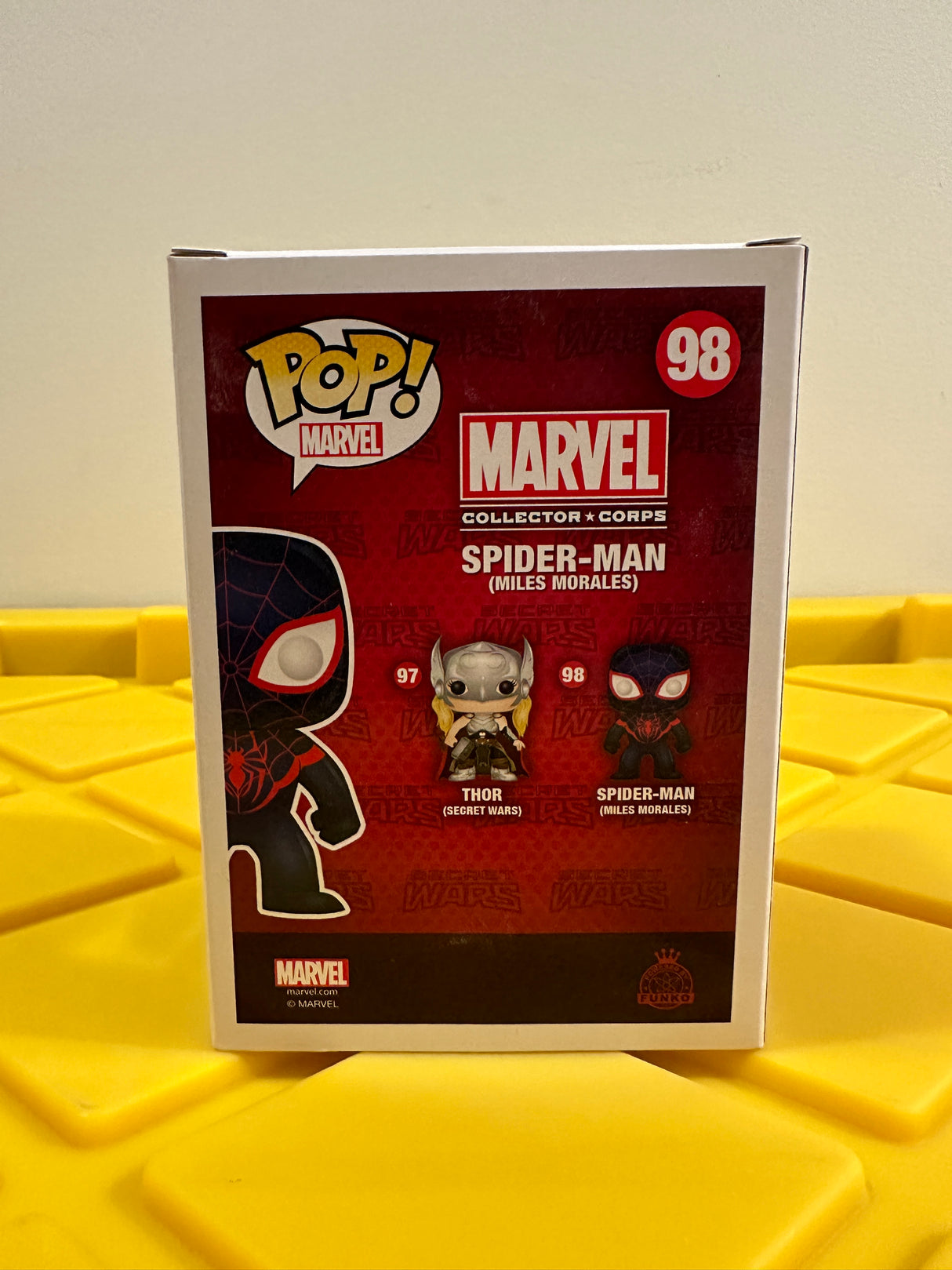 Funko POP! Spider-Man - Limited Edition Marvel Collector Corps Exclusive
