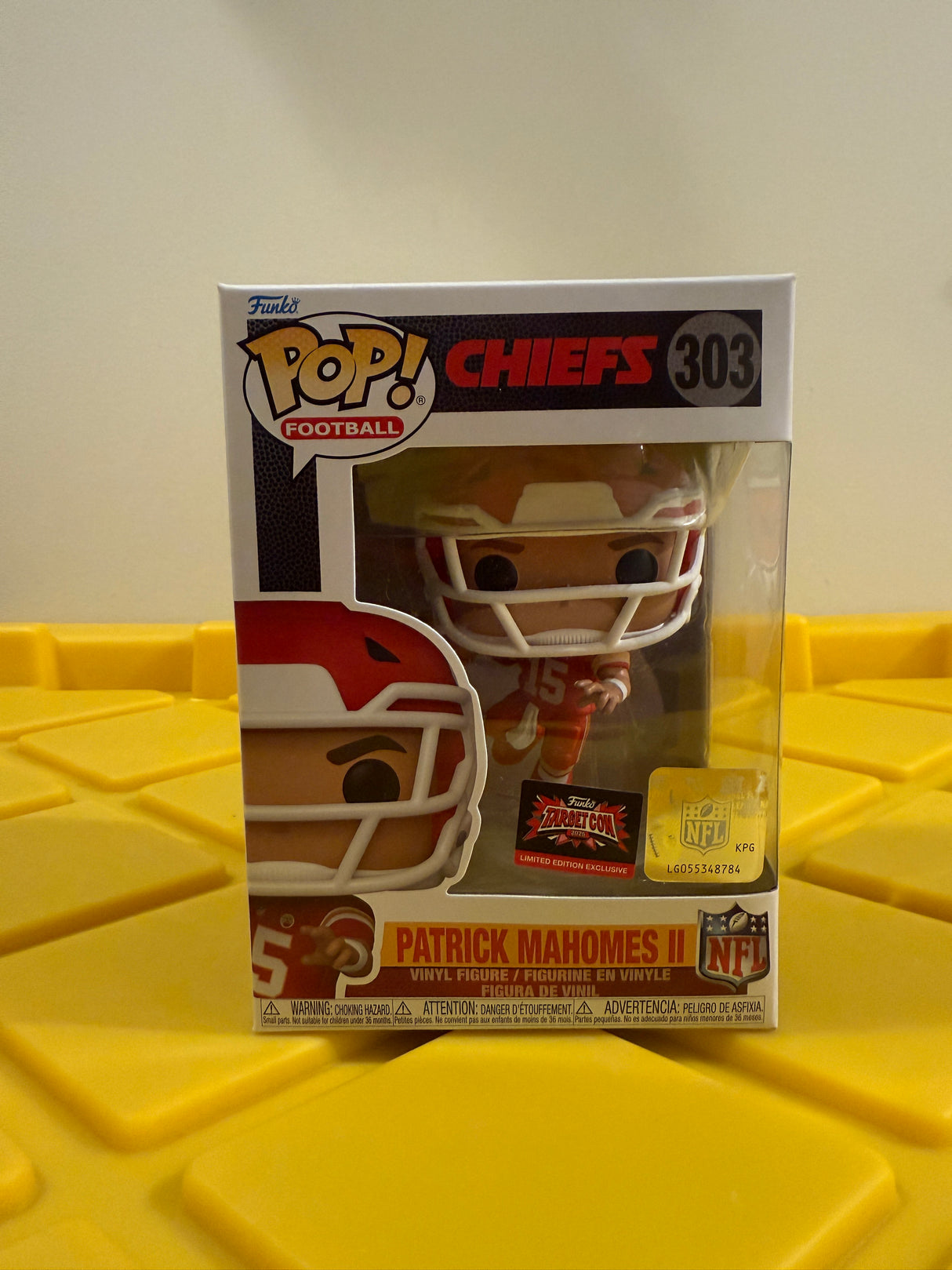 Funko POP! Patrick Mahomes II - Limited Edition 2025 Target Con Exclusive