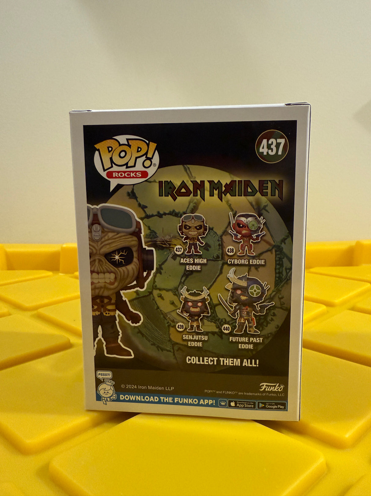Funko POP! Aces High Eddie - Limited Edition Funko Shop Exclusive