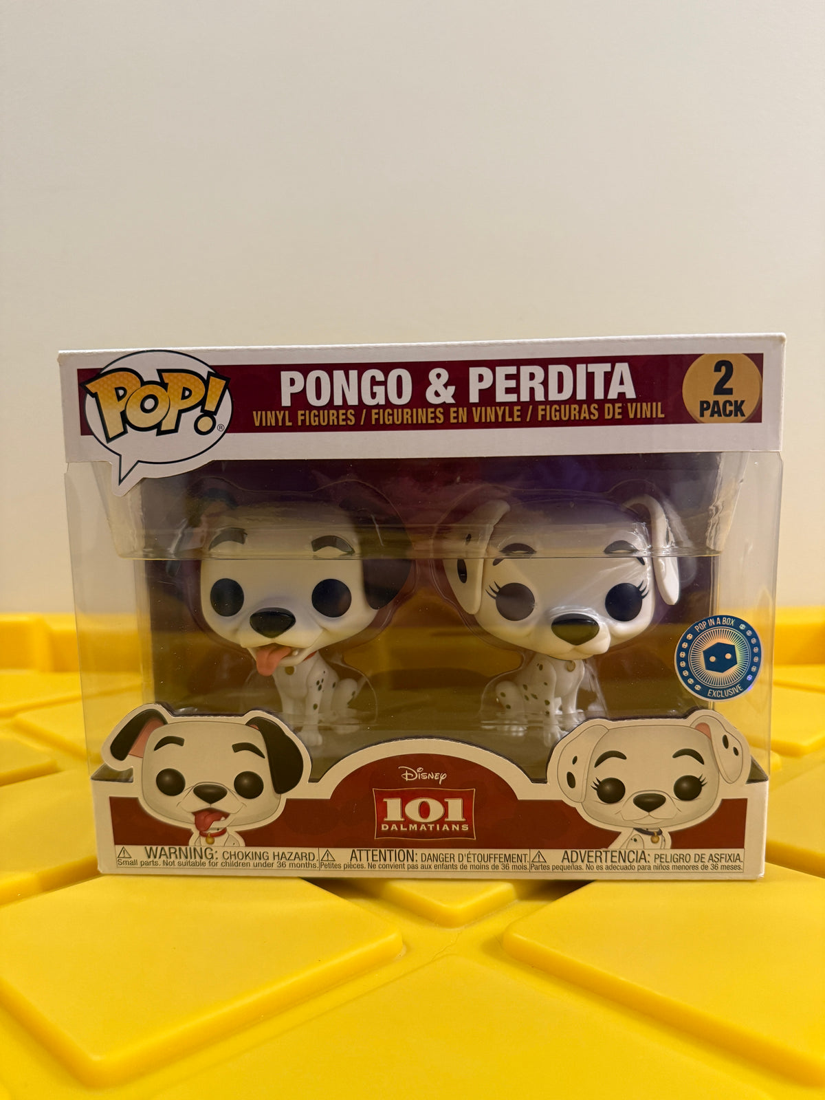 Funko POP! Pongo & Perdita (2-Pack) - Limited Edition Pop In A Box Exclusive