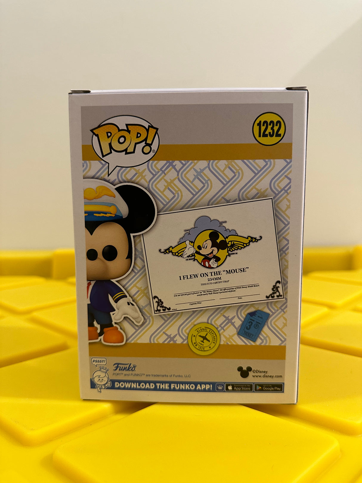Funko POP! Pilot Mickey Mouse - Limited Edition 2022 D23 Expo Exclusive