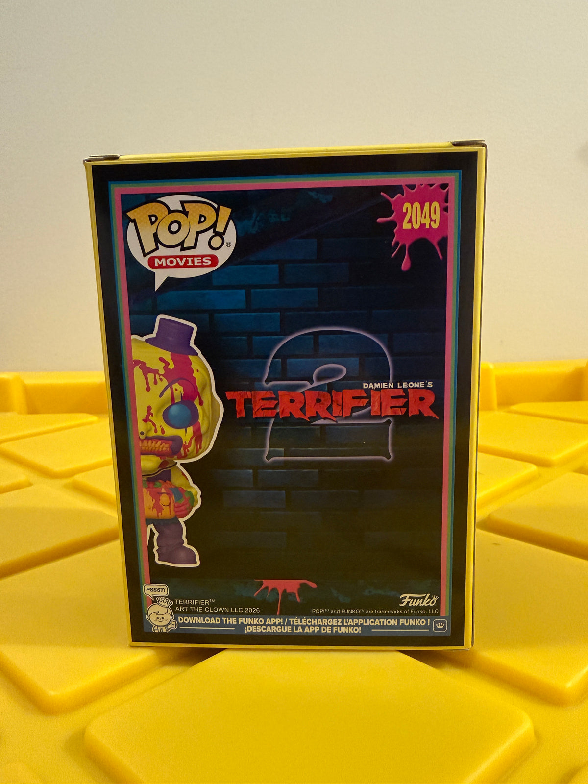 Funko POP! Art the Clown (Black Light) - Limited Edition Gemini Exclusive