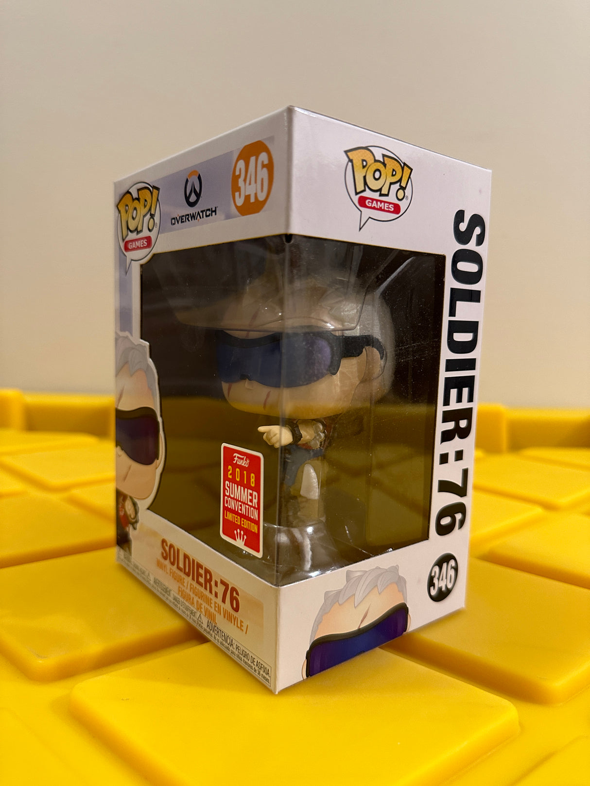 Funko POP! Soldier:76 - Limited Edition 2018 SDCC Exclusive