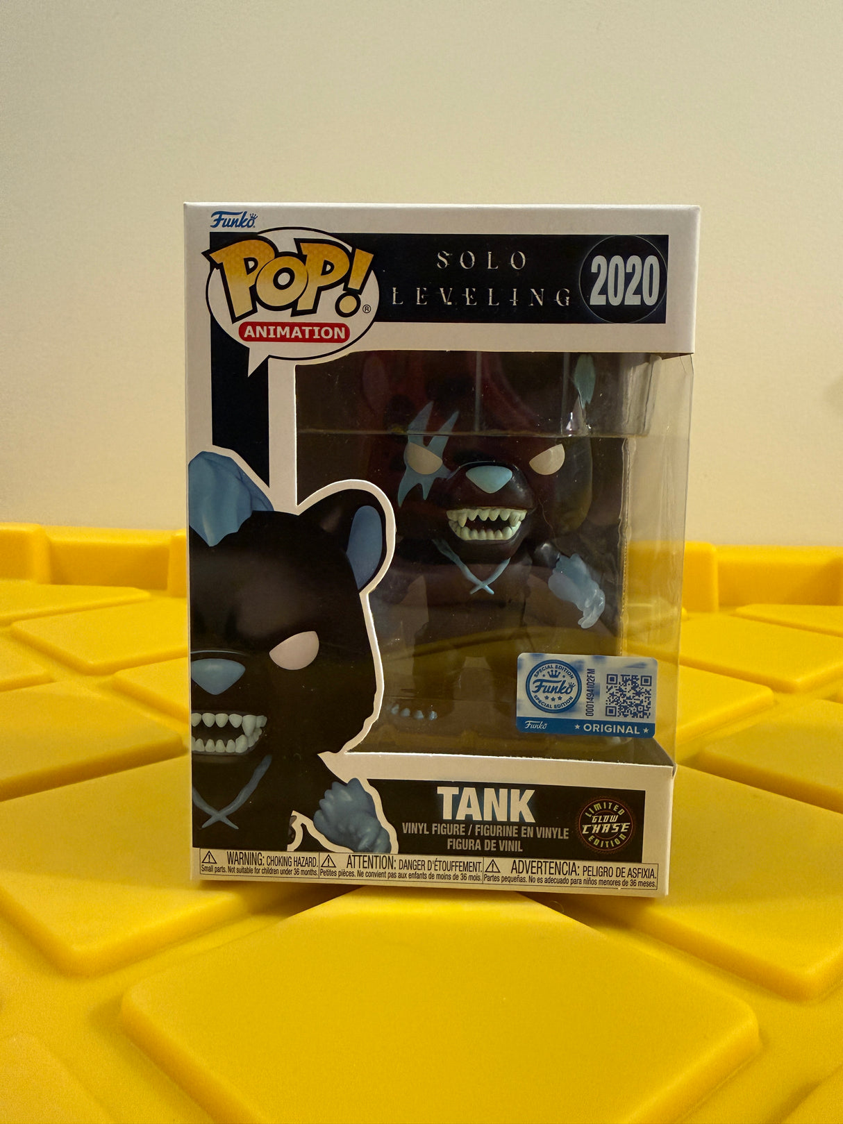 Funko POP! Tank (Glow) - Limited Edition Chase - Limited Edition Funko Shop Exclusive