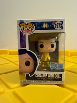 Funko POP! Coraline with Doll - Limited Edition GameStop Exclusive