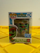 Funko POP! Oscar the Grouch (Flocked) - Limited Edition Box Lunch Exclusive