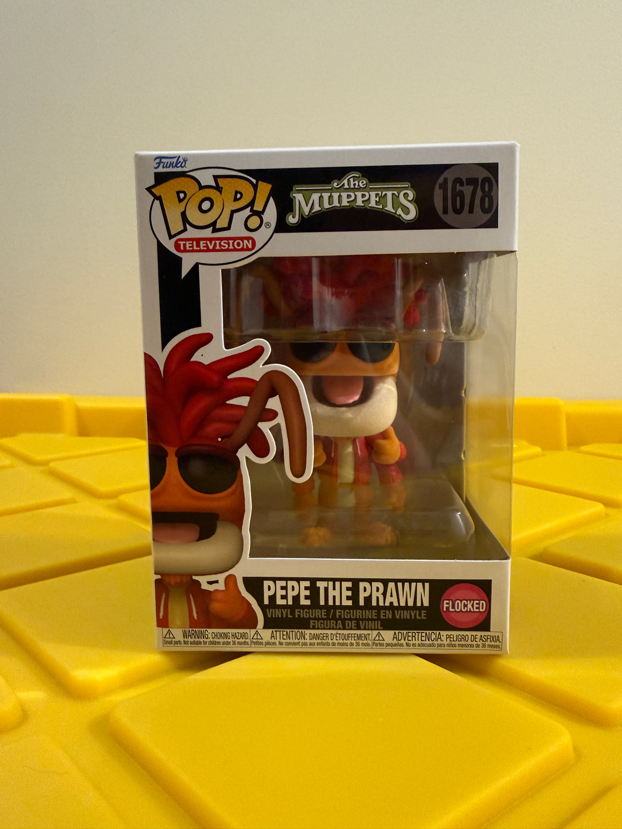 Funko POP! Pepe the Prawn (Flocked)