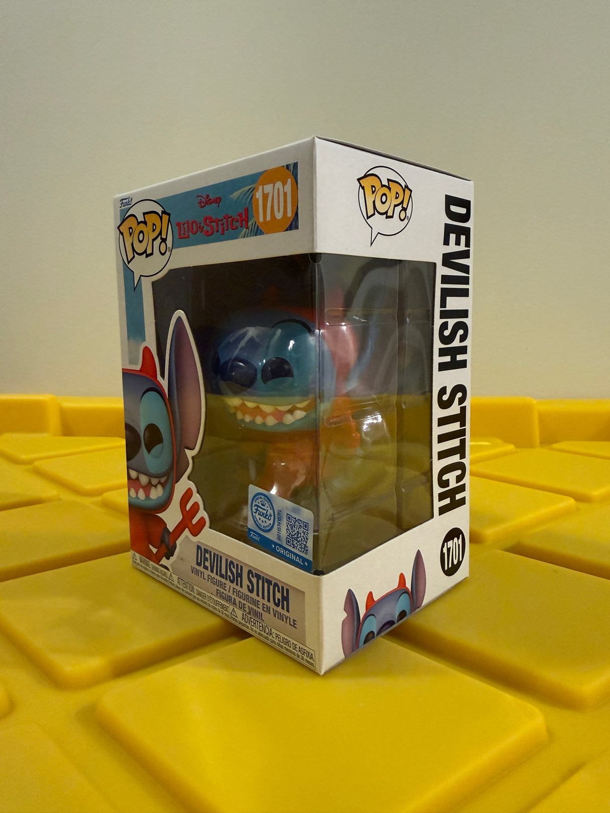 Funko POP! Devilish Stitch - Limited Edition Entertainment Earth Exclusive