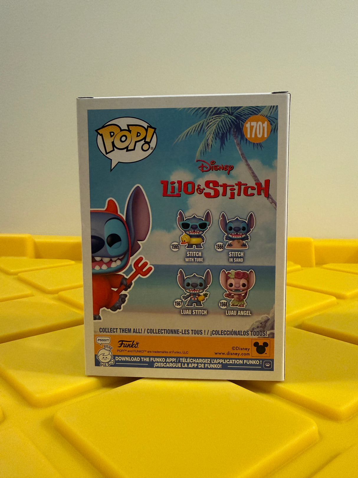 Funko POP! Devilish Stitch - Limited Edition Entertainment Earth Exclusive