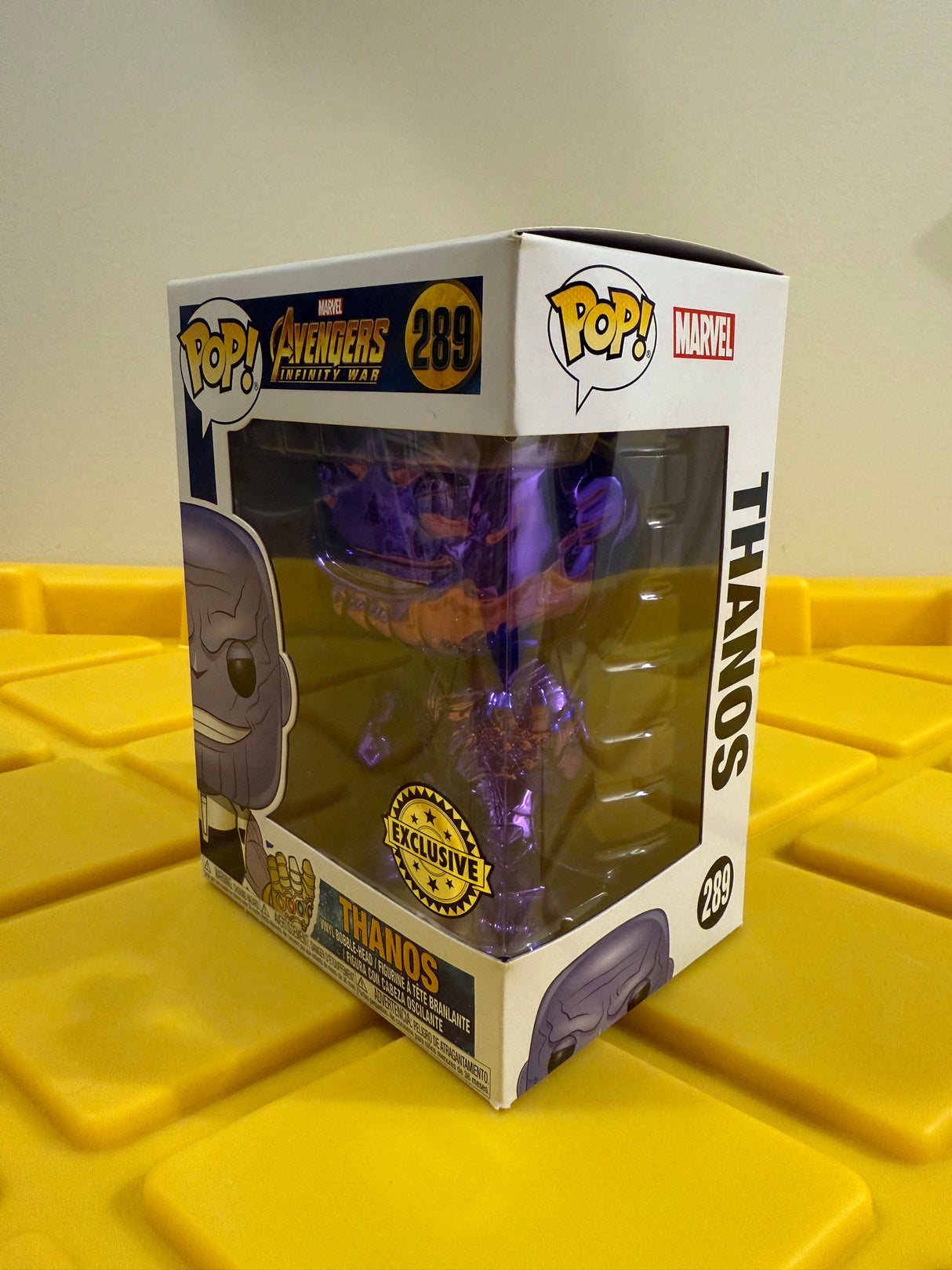 Funko POP! Thanos (Purple Chrome) - Limited Edition Walgreens Exclusive