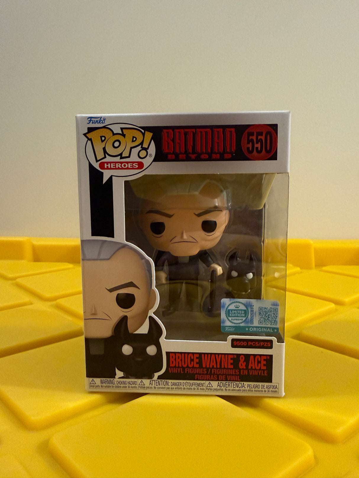 Funko POP! Bruce Wayne & Ace (L.E. 9500) - Limited Edition Supreme
