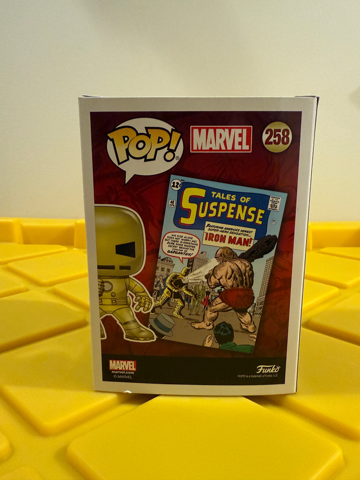 Funko POP! Iron Man (Tales of Suspense #40) - Limited Edition Marvel Collector Corps Exclusive