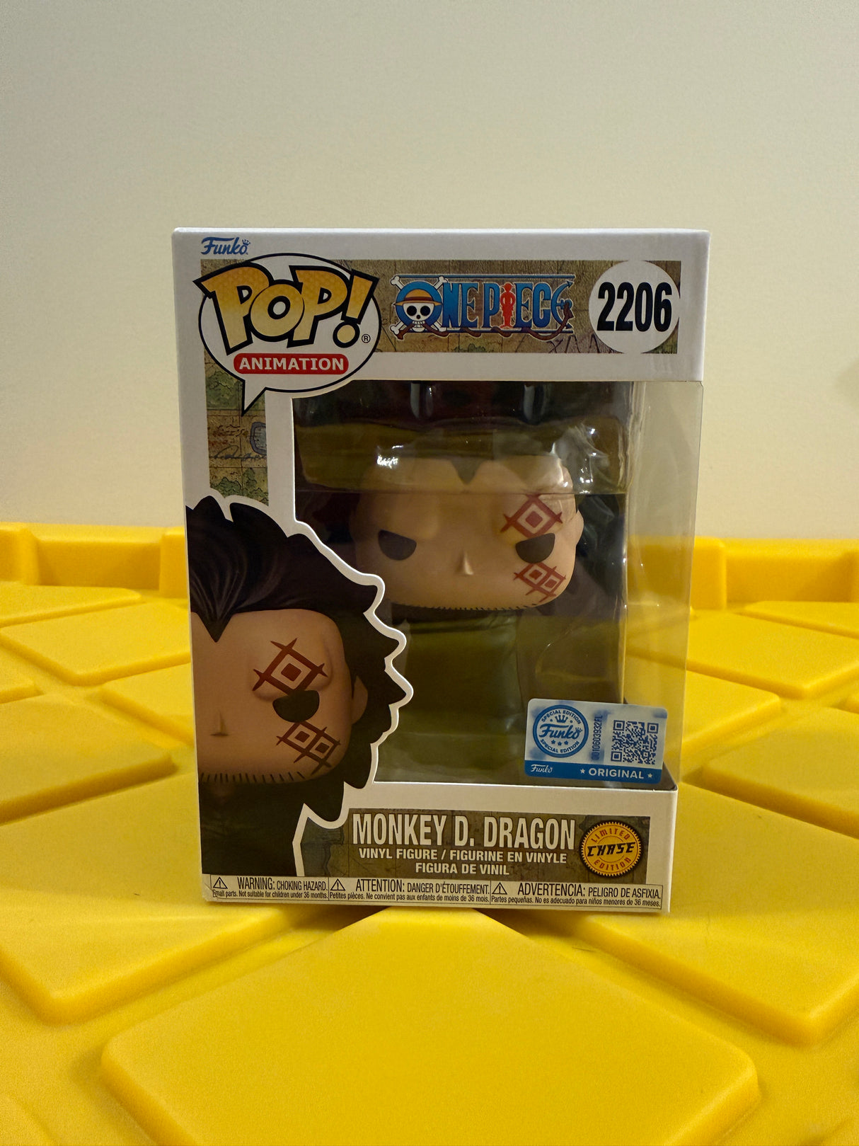 Funko POP! Monkey D. Dragon - Limited Edition Chase - Limited Edition Chrono Toys Exclusive