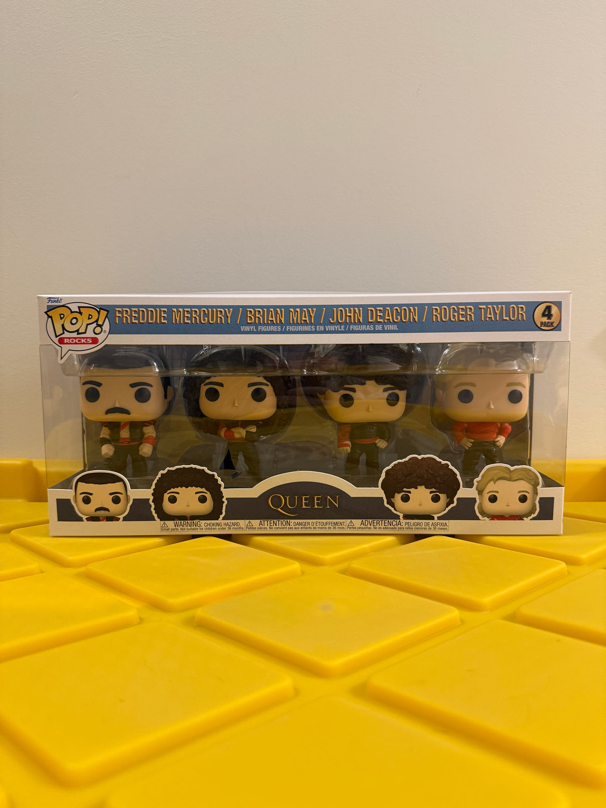 Funko POP! Queen (Radio Ga Ga) (4-Pack)