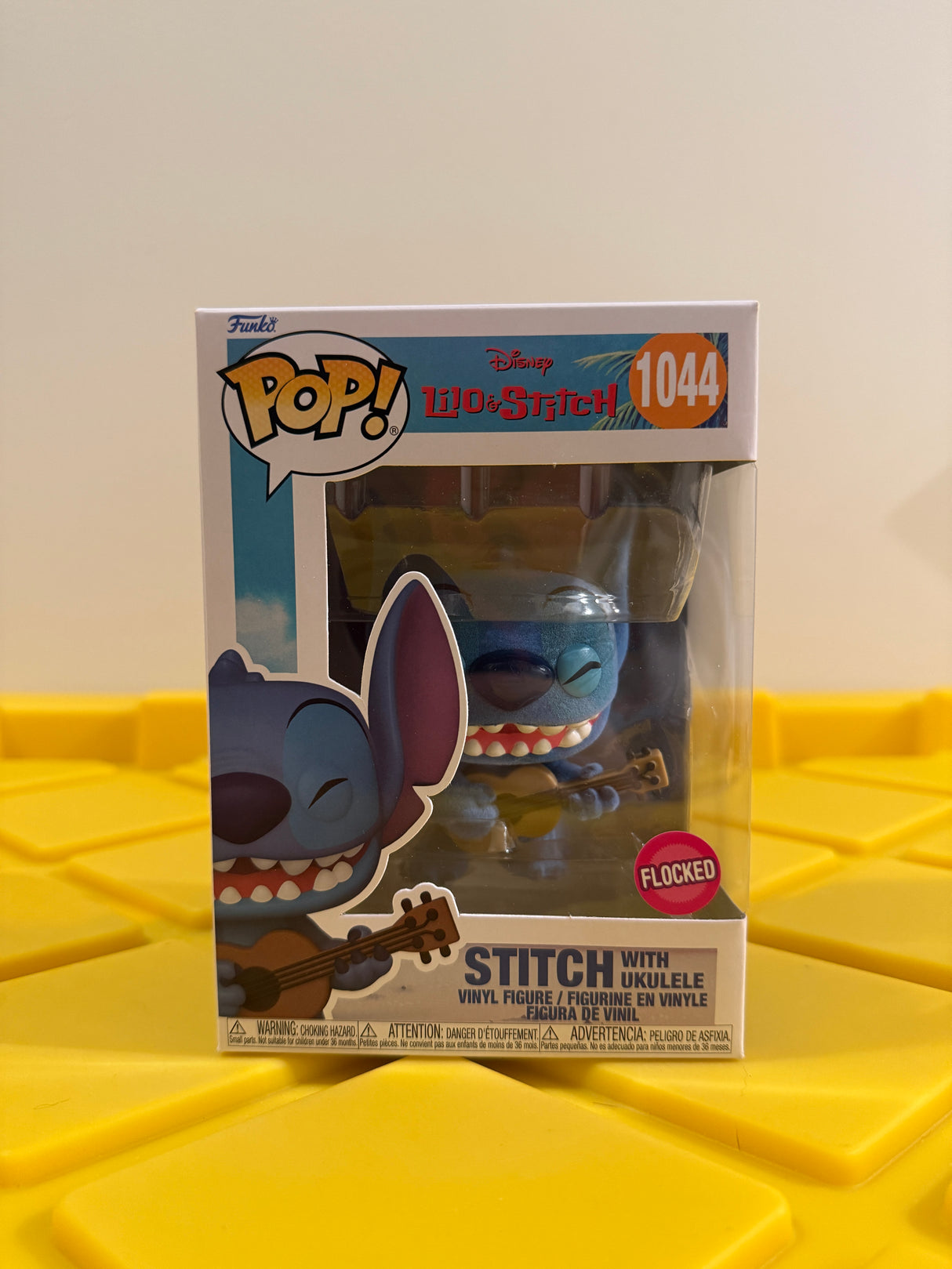 Funko POP! Stitch with Ukulele (Flocked)