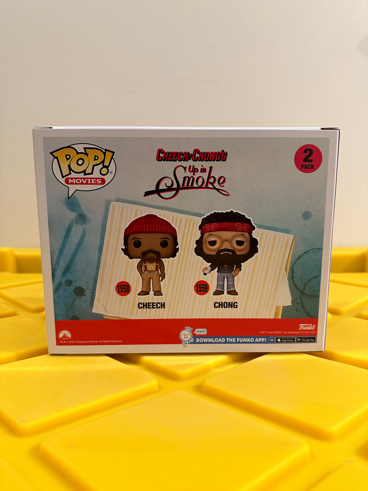 Funko POP! Cheech & Chong (2-Pack) - Limited Edition Specialty Series Exclusive