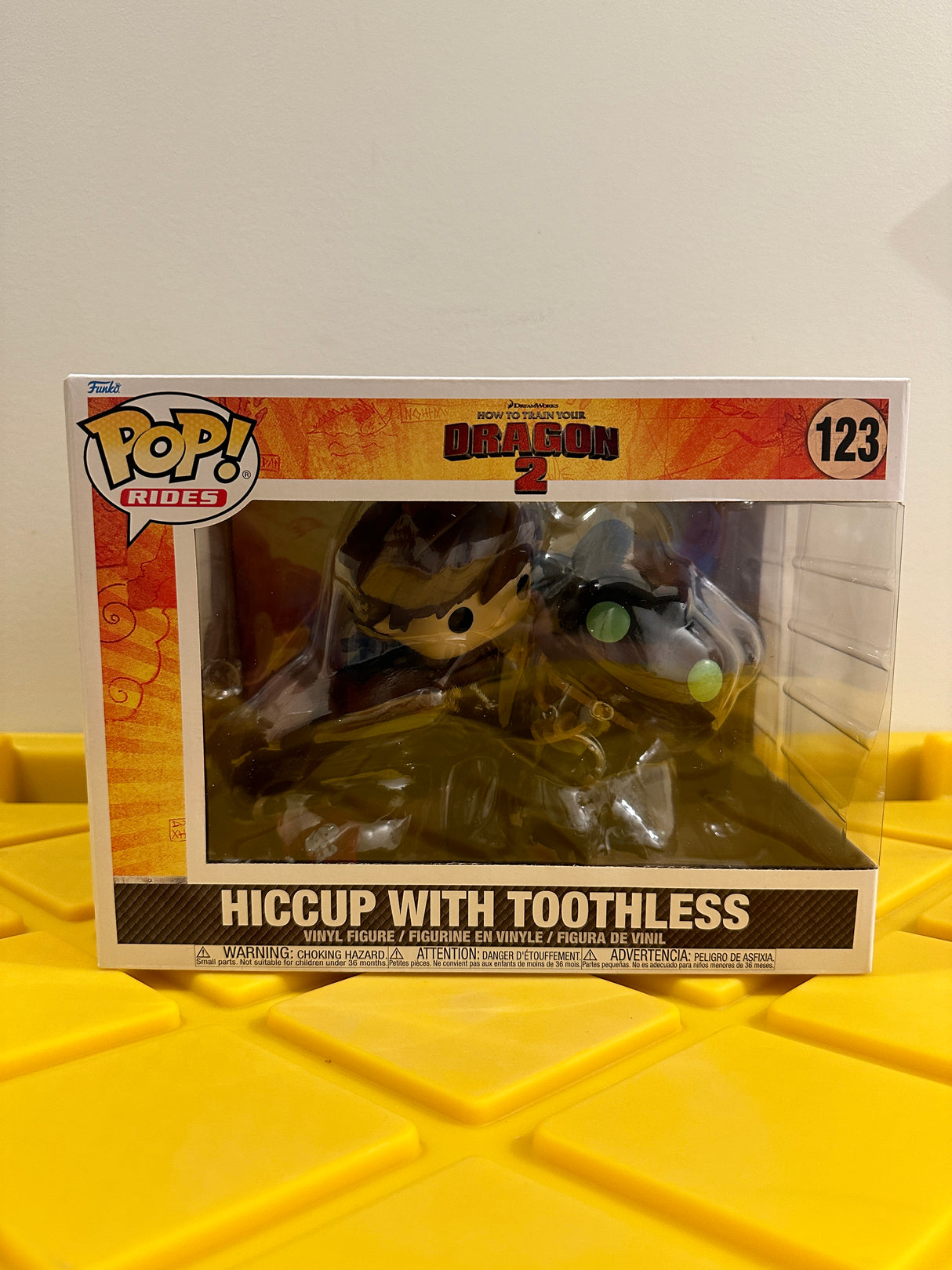 Funko POP! Hiccup with Toothless (Rides)
