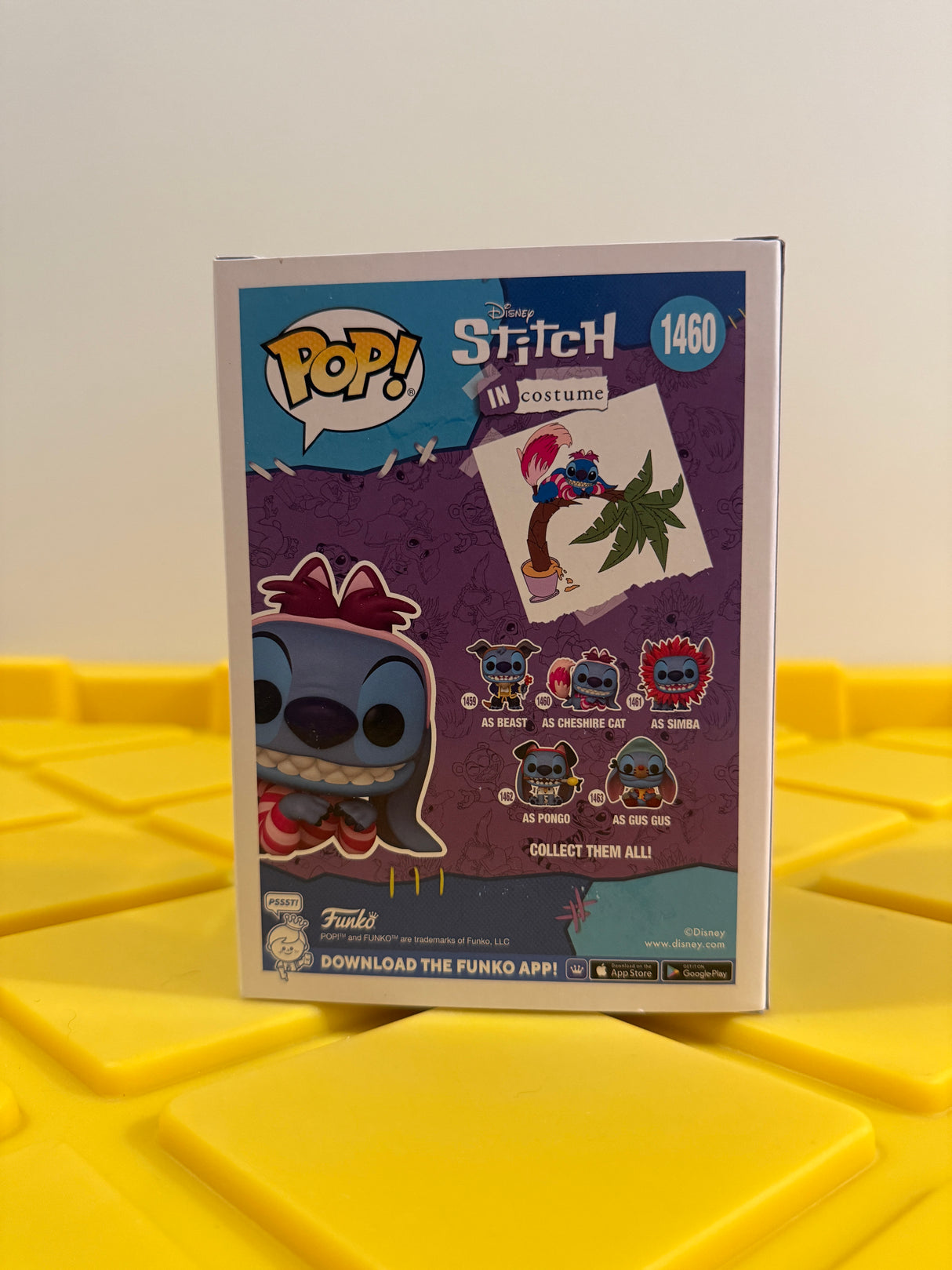 Funko POP! Stitch as Cheshire Cat (Glitter) - Limited Edition Special Edition Exclusive