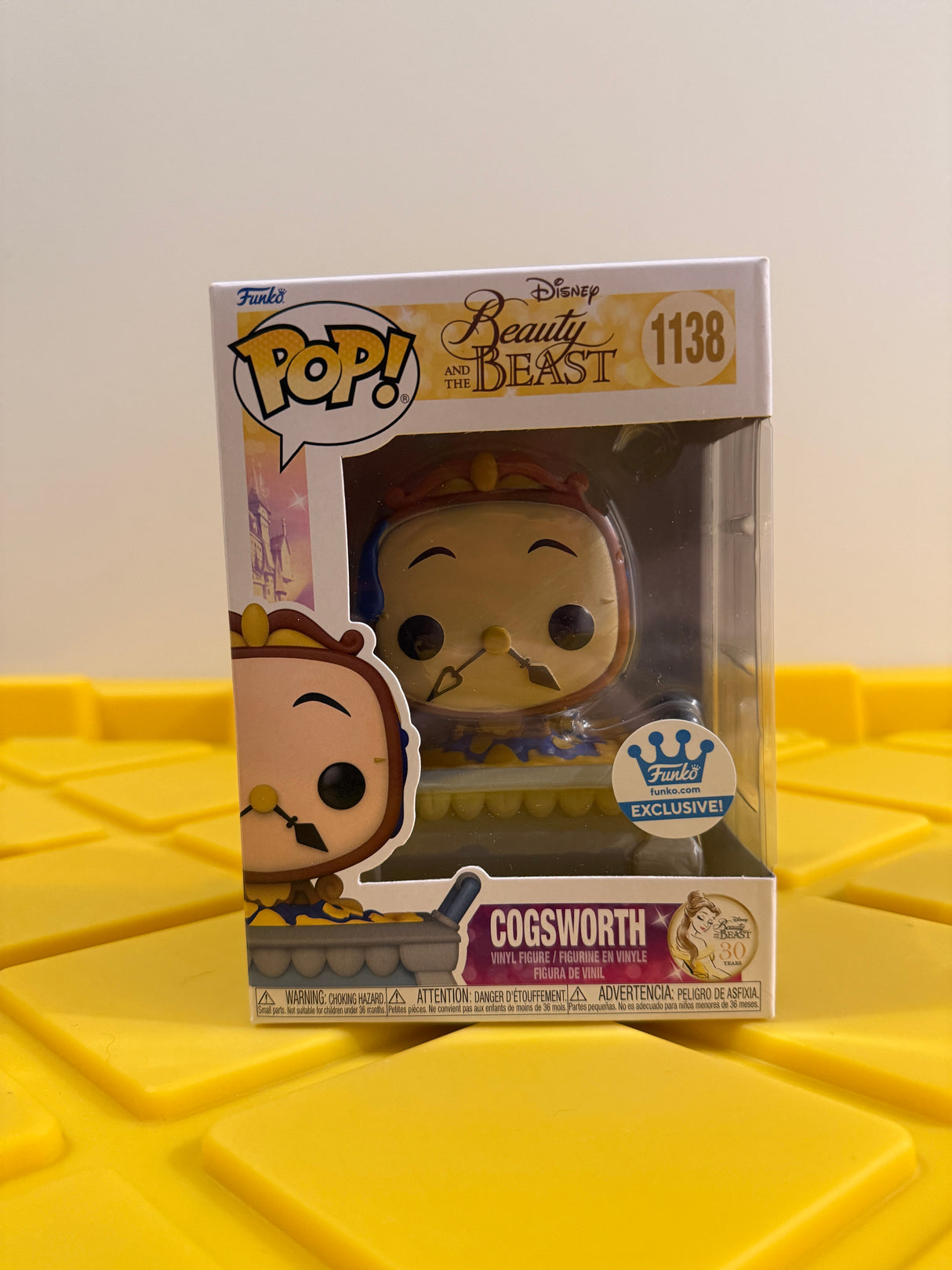 Funko POP! Cogsworth - Limited Edition Funko Shop Exclusive