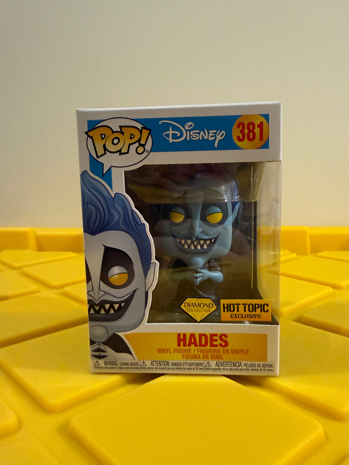 Funko POP! Hades (Diamond) - Limited Edition Hot Topic Exclusive