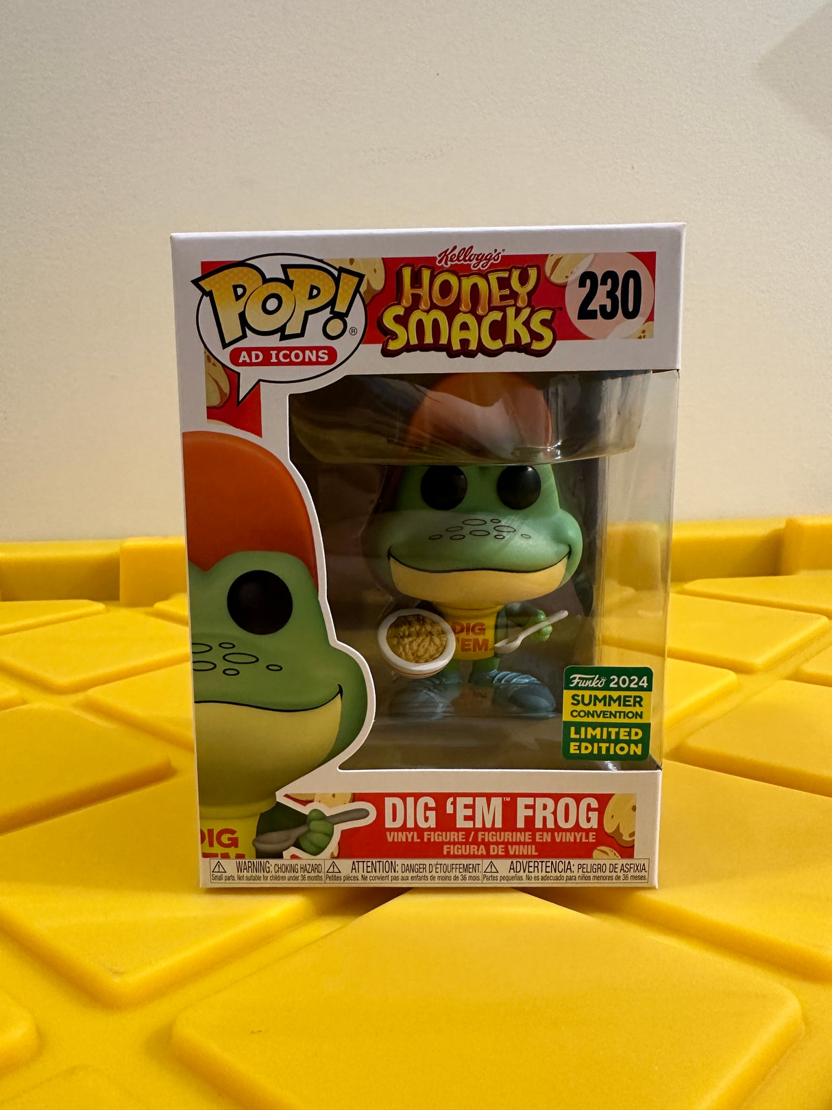 Funko POP! Dig 'Em Frog - Limited Edition 2024 SDCC Exclusive