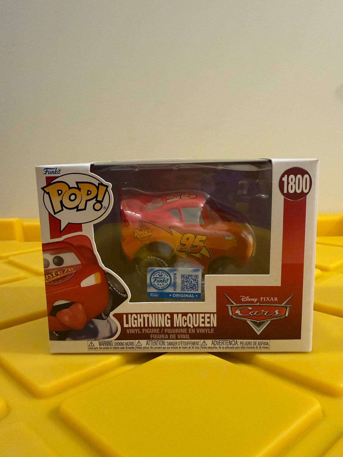Funko POP! Lightning McQueen (Leaping) - Limited Edition Funko Shop Exclusive