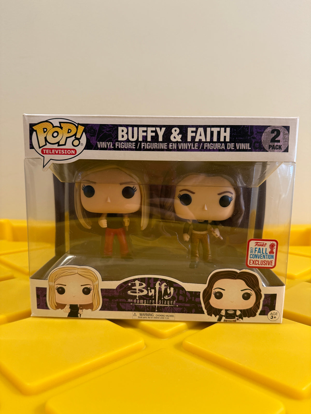 Funko POP! Buffy & Faith (2-Pack) - Limited Edition 2017 NYCC Exclusive