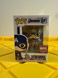 Funko POP! Captain America - Limited Edition Marvel Collector Corps Exclusive