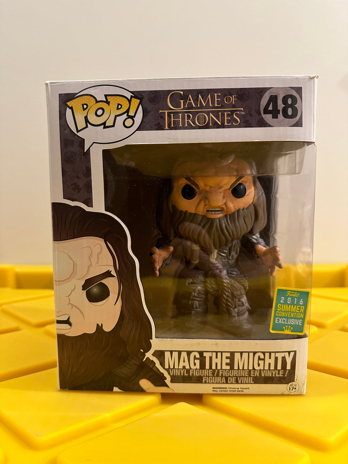 Funko POP! 6" Mag the Mighty - Limited Edition 2016 SDCC Exclusive