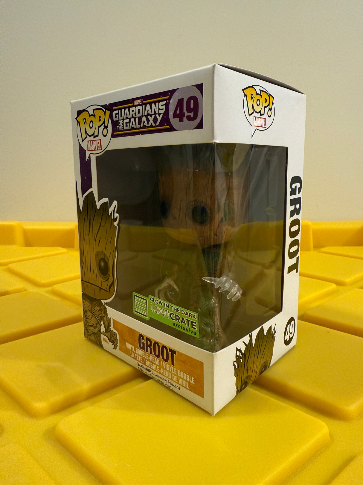 Funko POP! Groot (Glow) - Limited Edition Loot Crate Exclusive