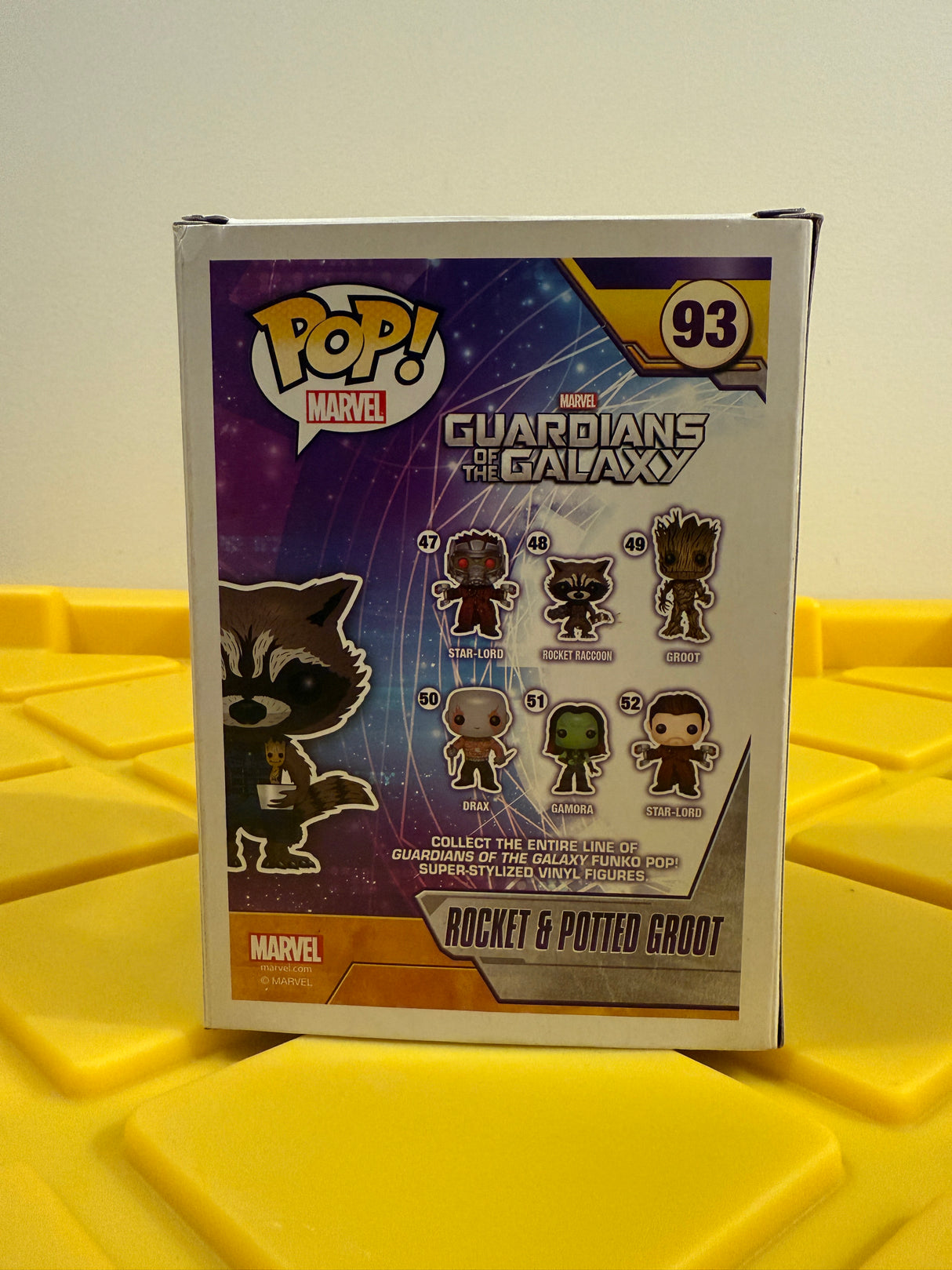 Funko POP! Rocket & Potted Groot - Limited Edition 2015 SDCC Exclusive