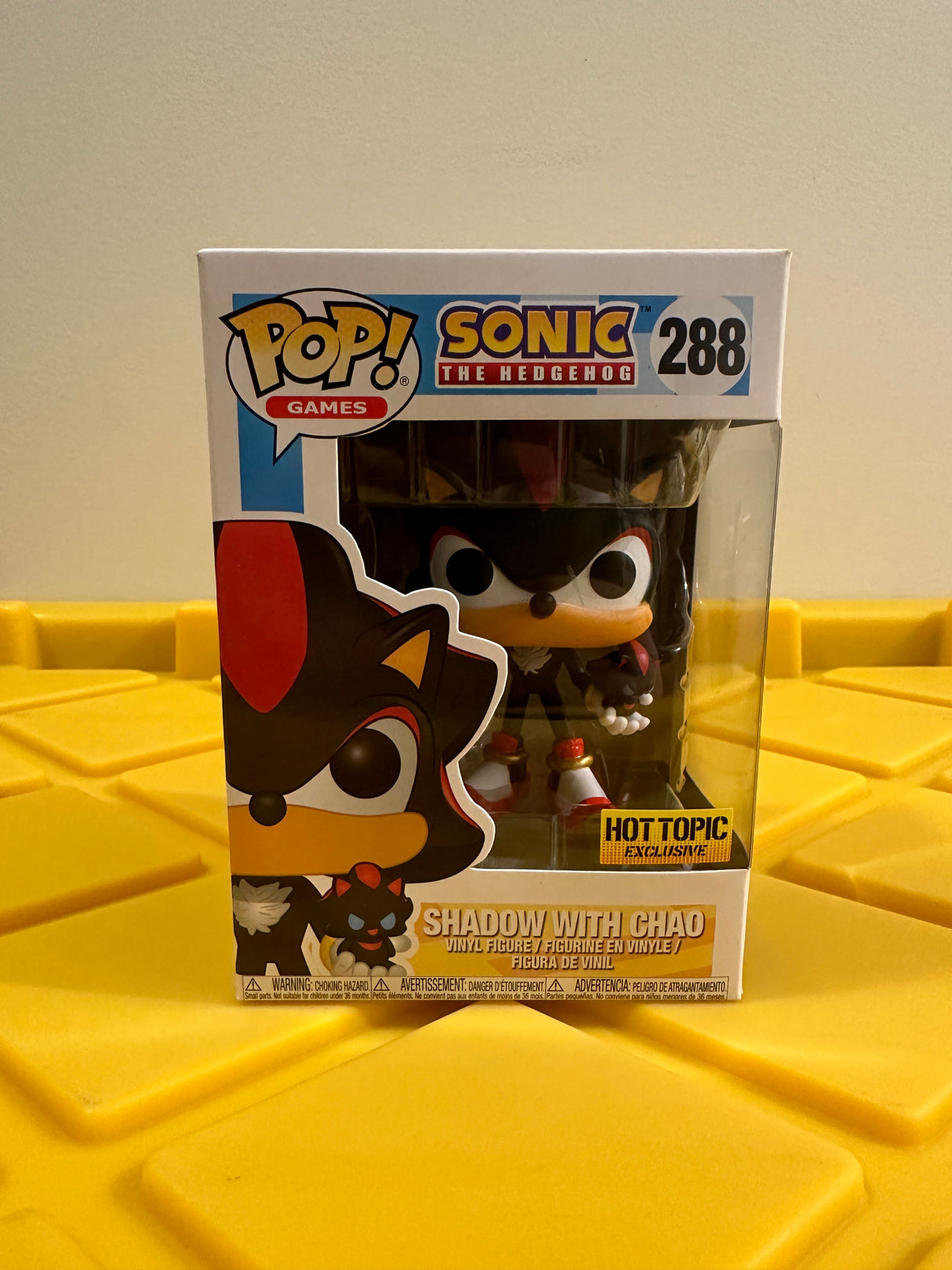 Funko POP! Shadow with Chao - Limited Edition Hot Topic Exclusive