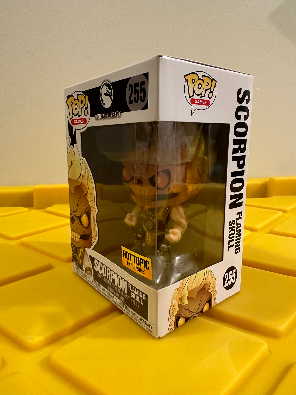 Scorpion Flaming Skull - Limited Edition Hot Topic Exclusive