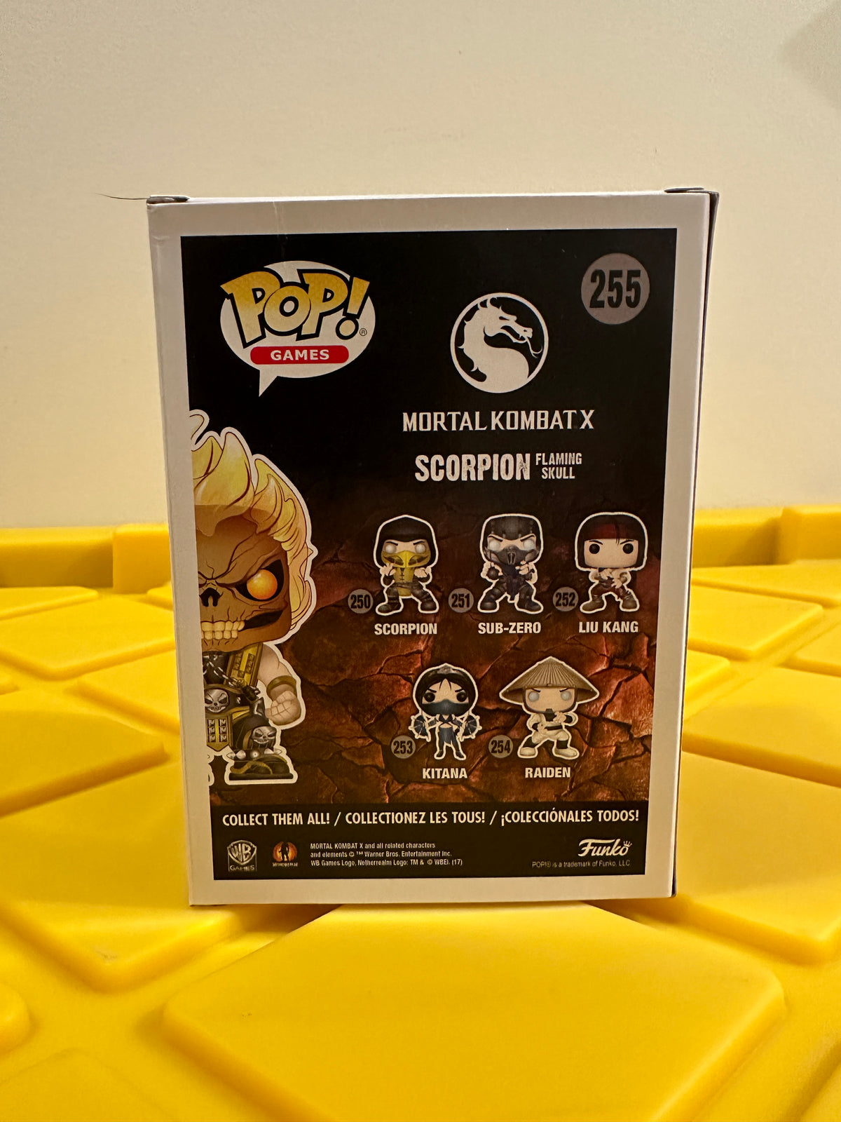 Scorpion Flaming Skull - Limited Edition Hot Topic Exclusive