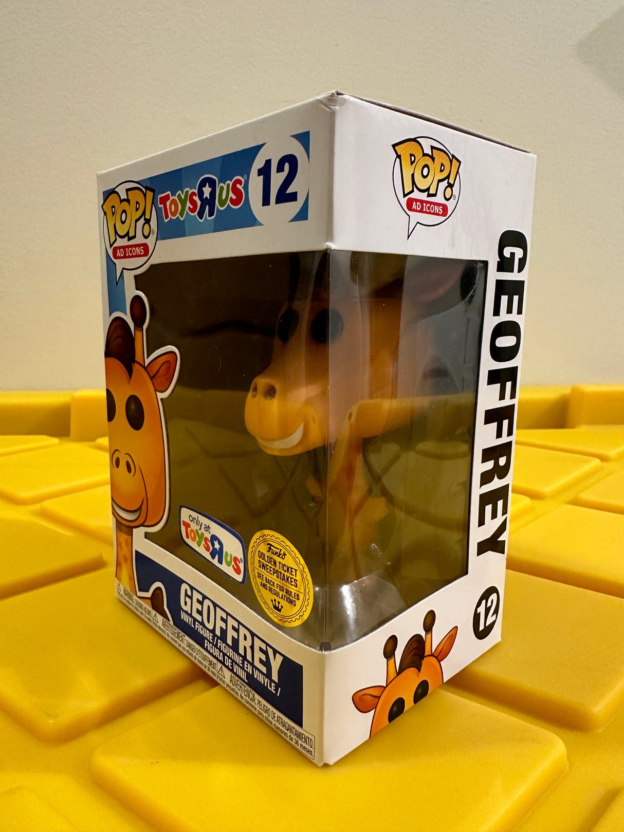 Funko POP! Geoffrey (Golden Ticket) - Limited Edition Toys R Us Exclusive