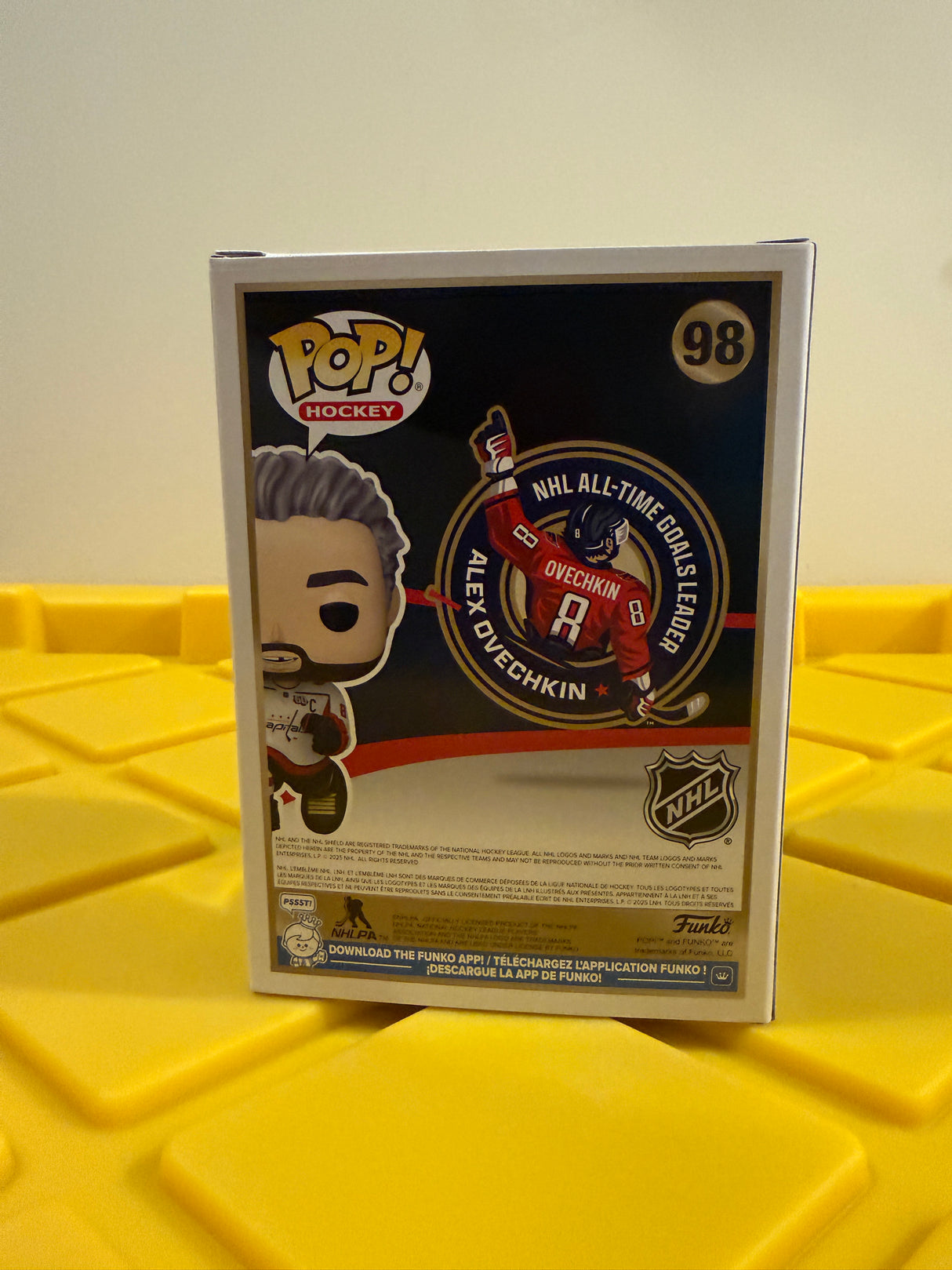Funko POP! Alex Ovechkin (Goals Record 895) - Limited Edition Fanatics Exclusive