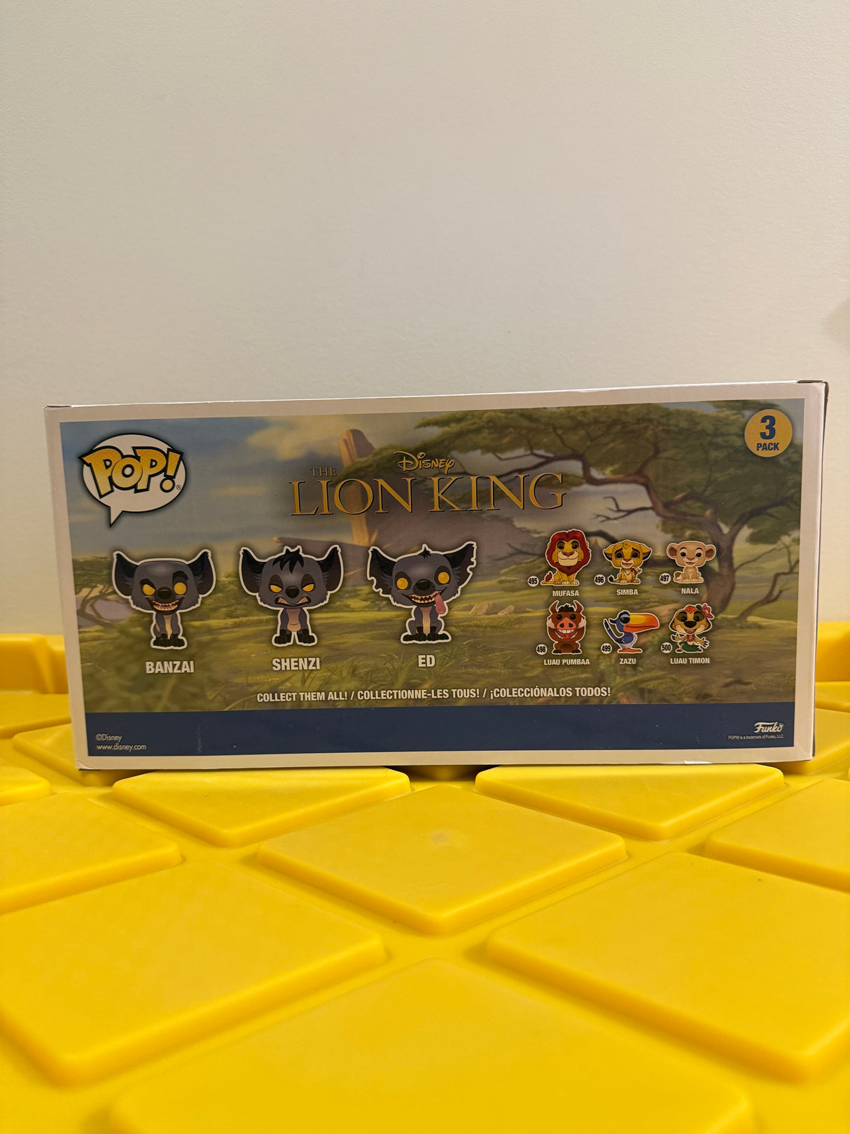 Funko POP! Banzai, Shenzi & Ed (3-Pack) - Limited Edition 2019 ECCC Exclusive