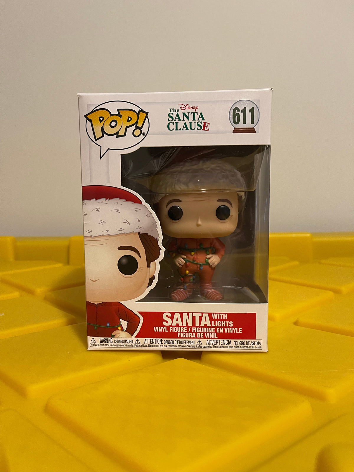 Santa With Lights