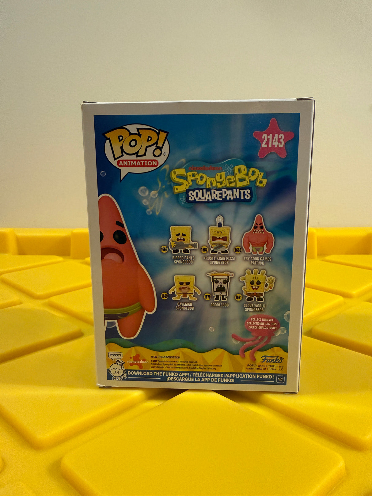 Funko POP! Patrick with Wedgie - Limited Edition Hot Topic Exclusive