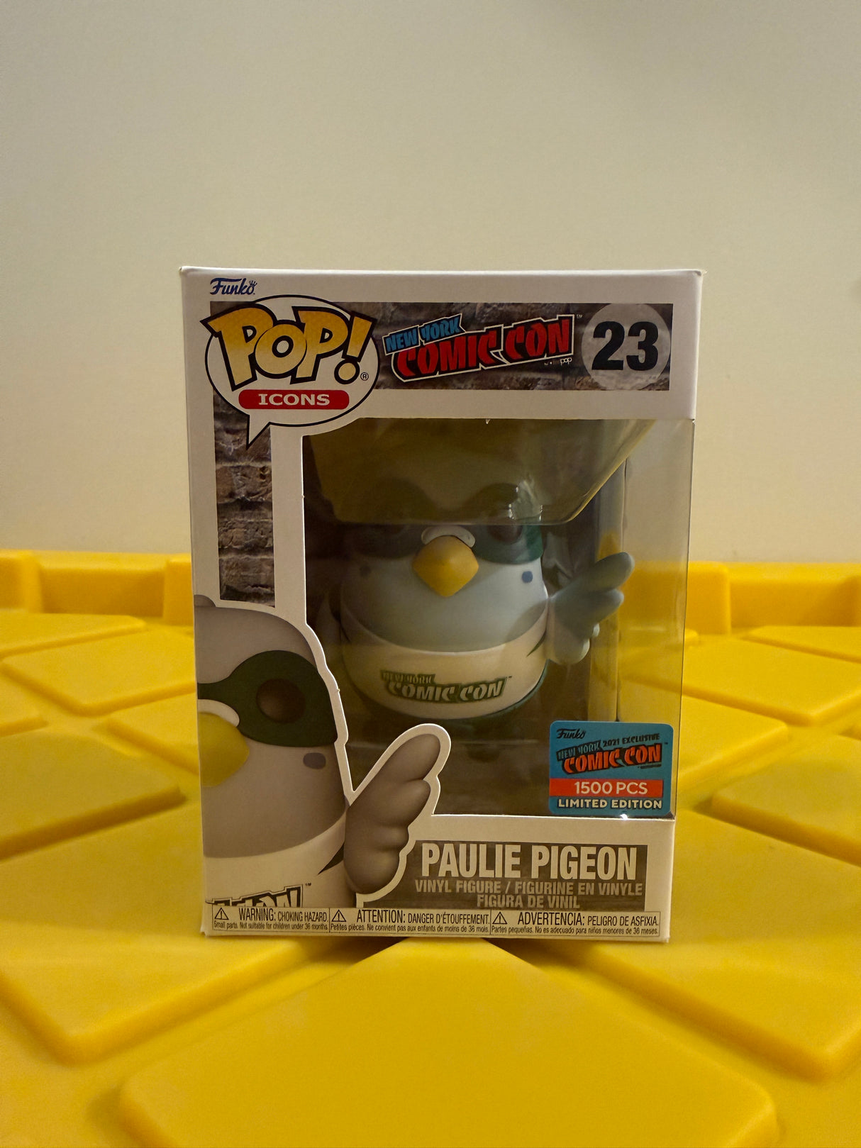 Funko POP! Paulie Pigeon - Limited Edition 2021 NYCC Exclusive
