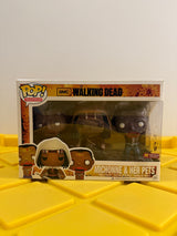 Funko POP! Michonne & Her Pets (3-Pack) (Glow) - Limited Edition PX Previews Exclusive