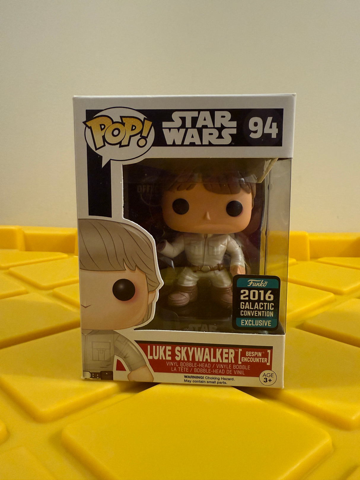 Funko POP! Luke Skywalker (Bespin Encounter) - Limited Edition 2016 Galactic Convention Exclusive