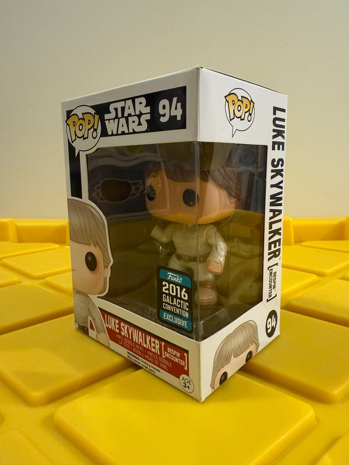 Funko POP! Luke Skywalker (Bespin Encounter) - Limited Edition 2016 Galactic Convention Exclusive