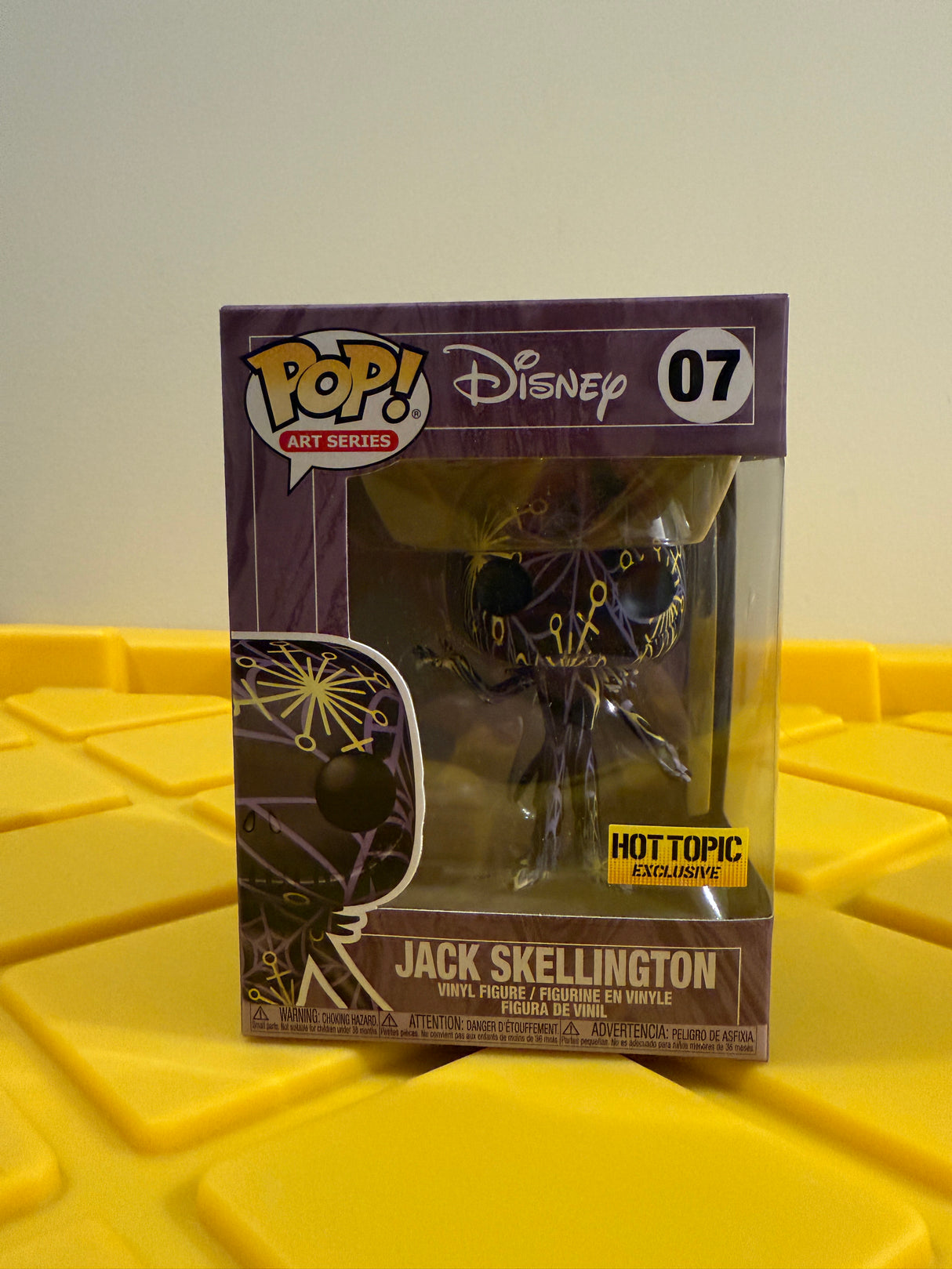 Funko POP! Jack Skellington (Art Series) - Limited Edition Hot Topic Exclusive