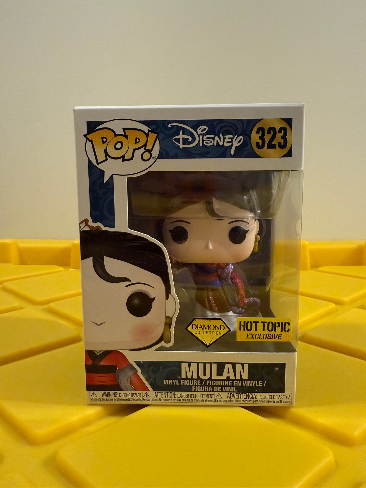 Funko POP! Mulan (Diamond) - Limited Edition Hot Topic Exclusive