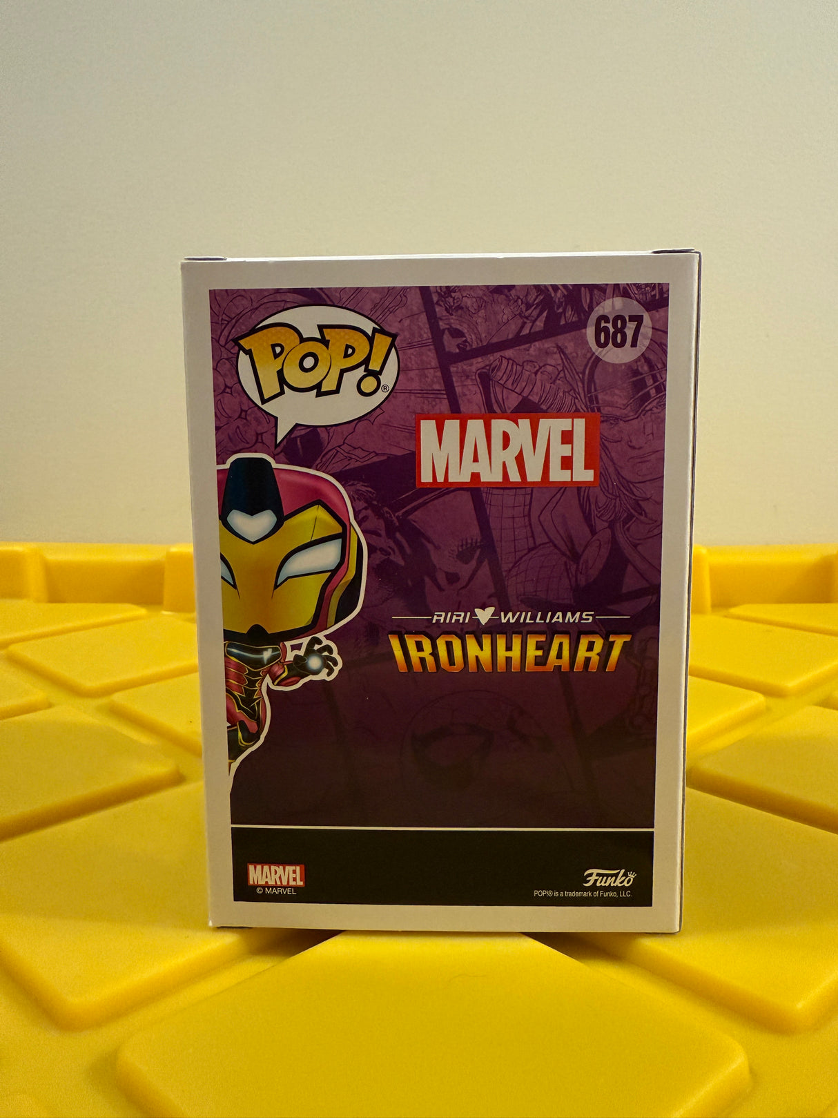 Funko POP! Ironheart - Limited Edition Pop In A Box Exclusive