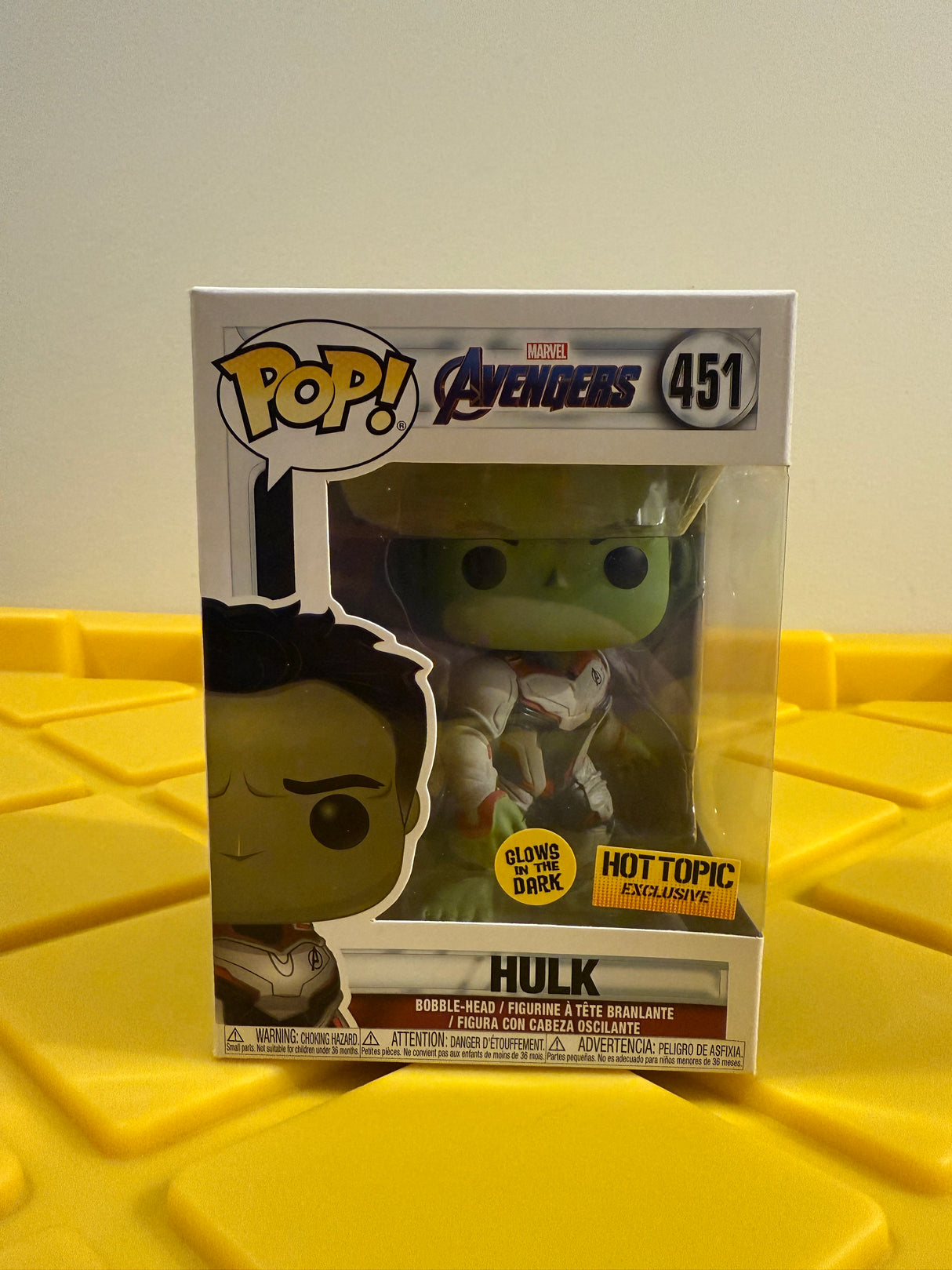 Funko POP! Hulk (Glow) - Limited Edition Hot Topic Exclusive
