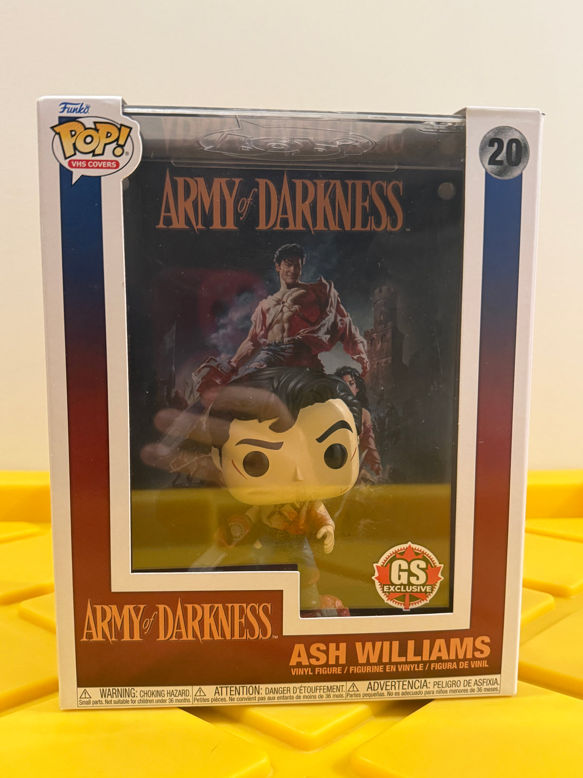 Funko POP! Ash Williams (VHS Covers) - Limited Edition GameStop Exclusive