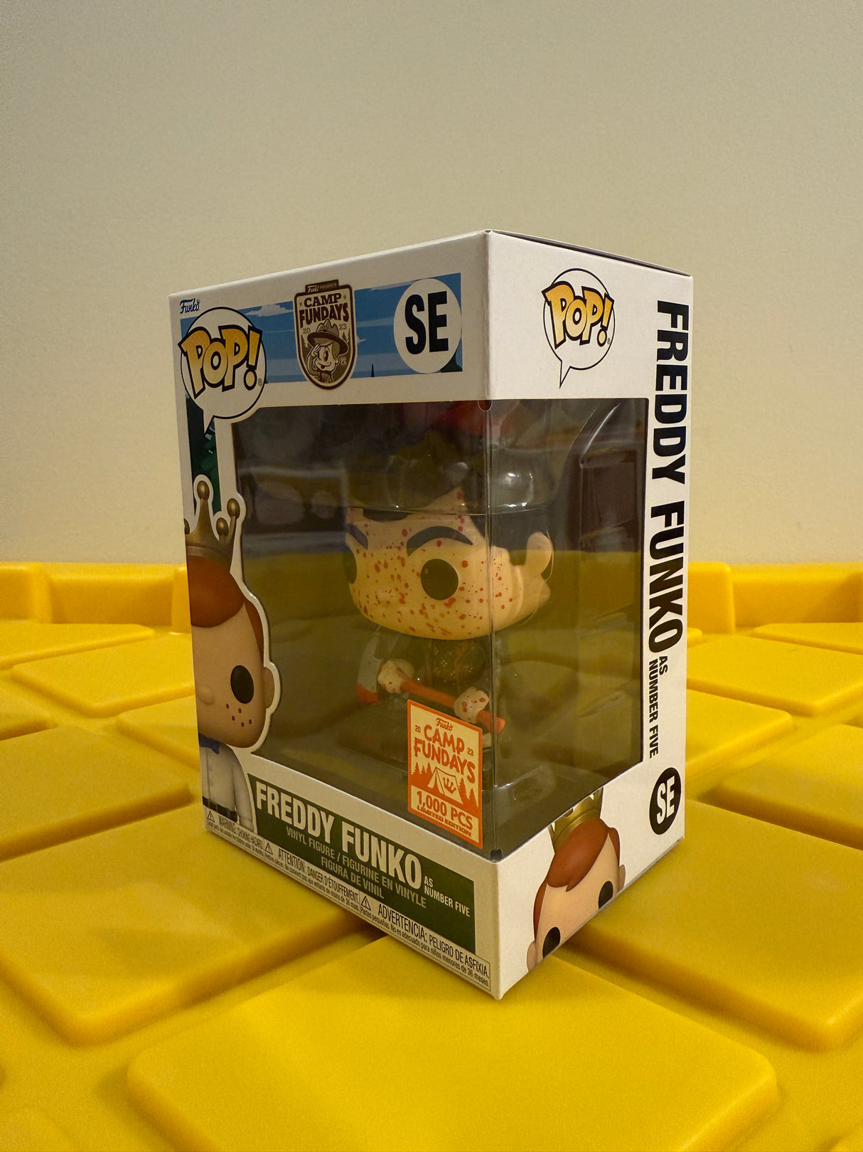 Funko POP! Freddy Funko as Number Five (L.E. 1000) - Limited Edition 2023 Camp Fundays Exclusive