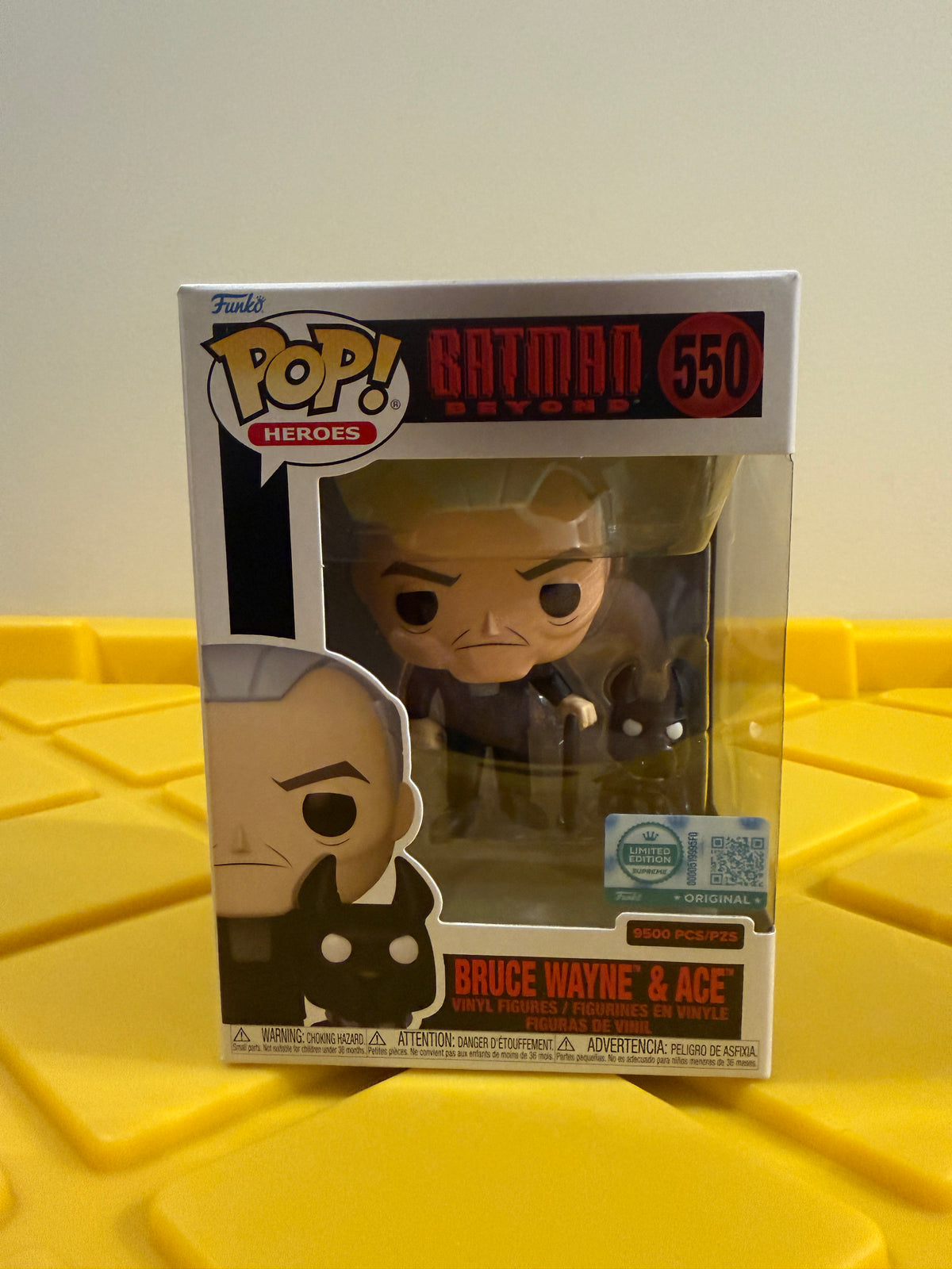 Funko POP! Bruce Wayne & Ace (L.E. 9500) - Limited Edition Supreme